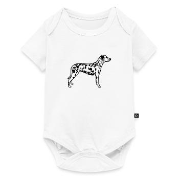 dalmatien - Body à manches courtes Premium Bébé - blanc - Devant