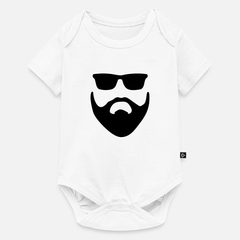 Hipster - Body à manches courtes Premium Bébé - blanc