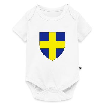 Blason villeToulon Var - Body à manches courtes Premium Bébé - blanc - Devant
