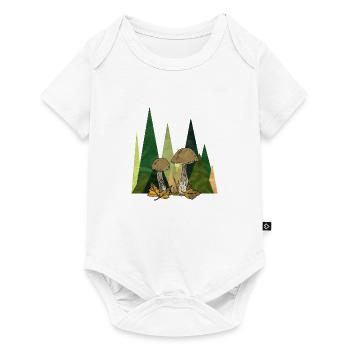 Pilze - Baby Premium Kurzarmbody - Weiß - Vorne