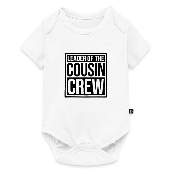 Leader Cousin Crew Team - Body à manches courtes Premium Bébé - blanc - Devant