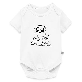 Bande dessinée de famille Enfant - Body à manches courtes Premium Bébé - blanc - Devant