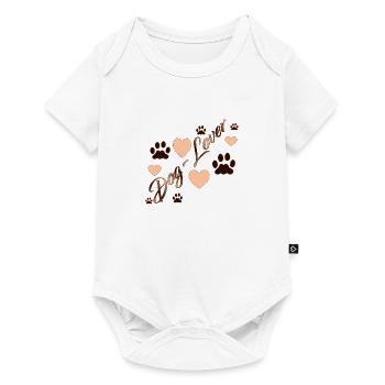 Sunny Doglover - Baby Premium Kurzarmbody - Weiß - Vorne