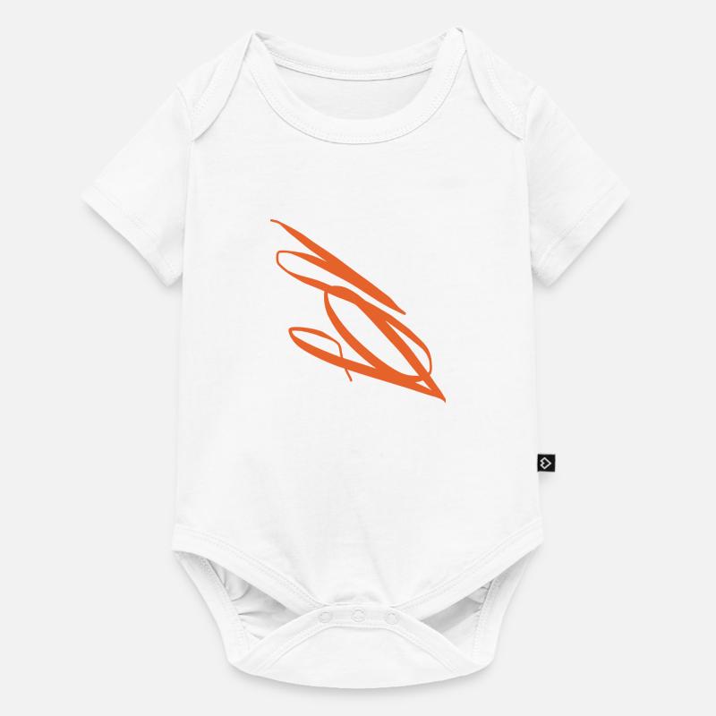 Sweat à capuche unisexe cool - Body à manches courtes Premium Bébé - blanc