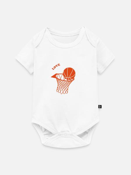 Ballsport - Baby Premium Kurzarmbody - Weiß