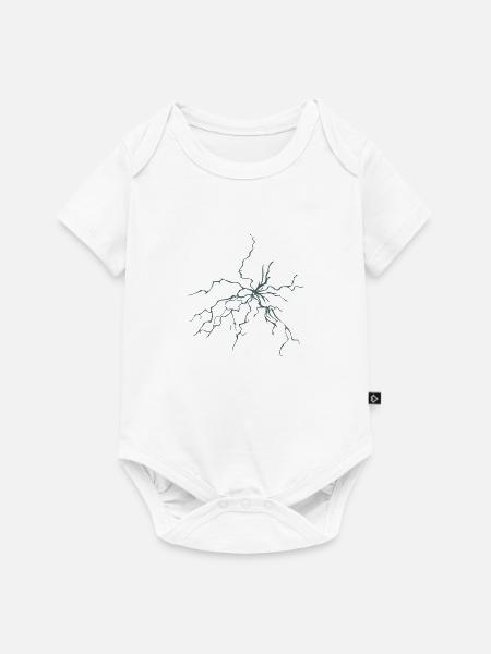 Blitz 1209 A - Baby Premium Kurzarmbody - Weiß