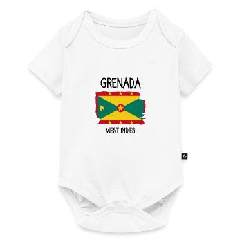 Grenada - Saint George ́s - Caribbean - West Indies - Baby Premium short-sleeve bodysuit - white - Front