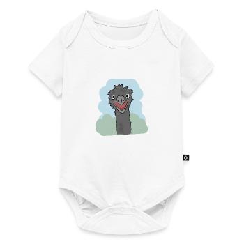 Conception d’illustration « Emu Kisses » - Body à manches courtes Premium Bébé - blanc - Devant