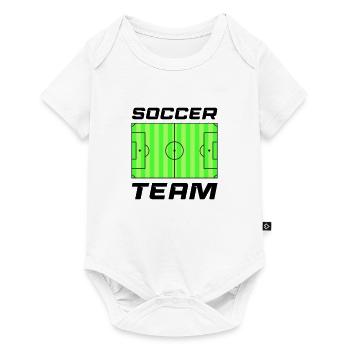 Lawn Soccer Soccer Team - Baby Premium short-sleeve bodysuit - white - Front