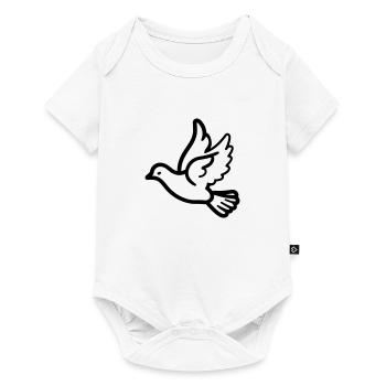 Dove - Baby Premium short-sleeve bodysuit - white - Front