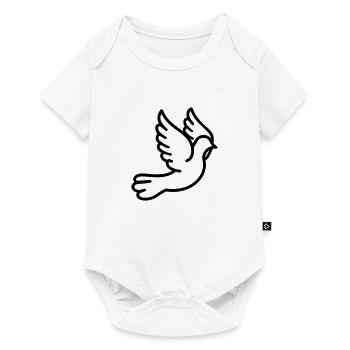 Dove - Baby Premium short-sleeve bodysuit - white - Front
