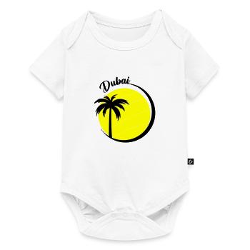 Dubaï - Body à manches courtes Premium Bébé - blanc - Devant