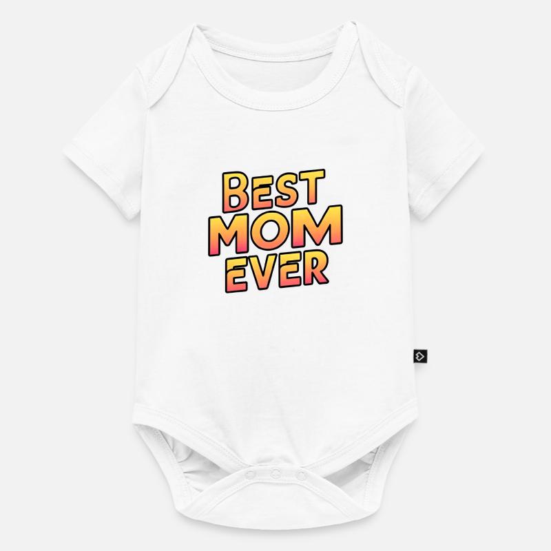 Die beste Mutter aller Zeiten - Baby Premium Kurzarmbody - Weiß