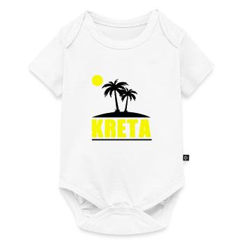 Crete - Baby Premium short-sleeve bodysuit - white - Front
