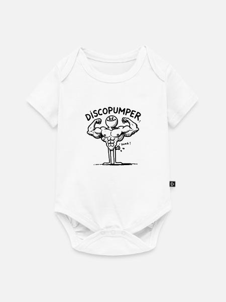 Der Discopumper - Baby Premium Kurzarmbody - Weiß