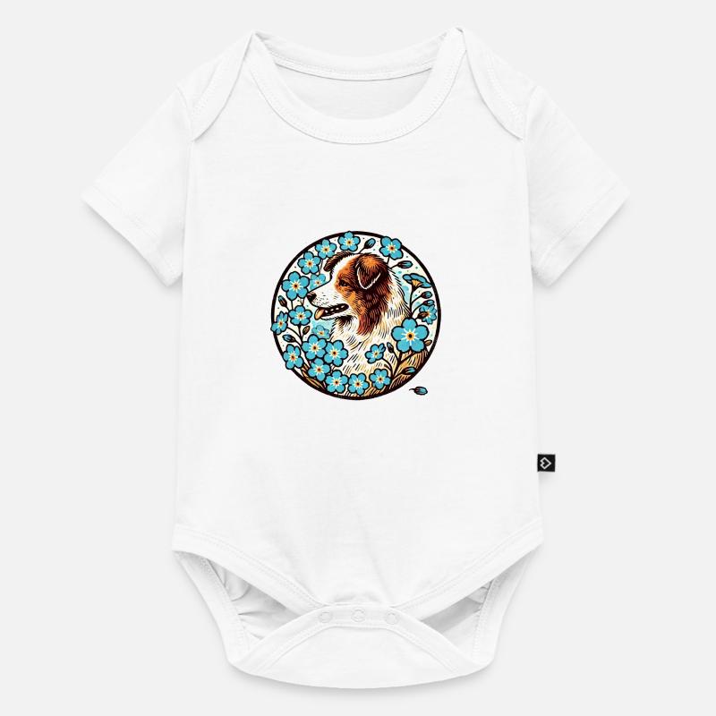 Berger australien - Body à manches courtes Premium Bébé - blanc