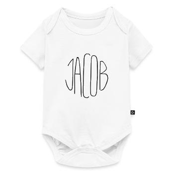 Jacob - Body à manches courtes Premium Bébé - blanc - Devant