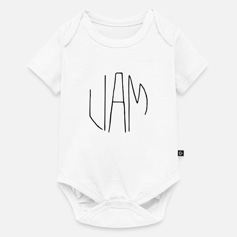 Liam - Body à manches courtes Premium Bébé - blanc