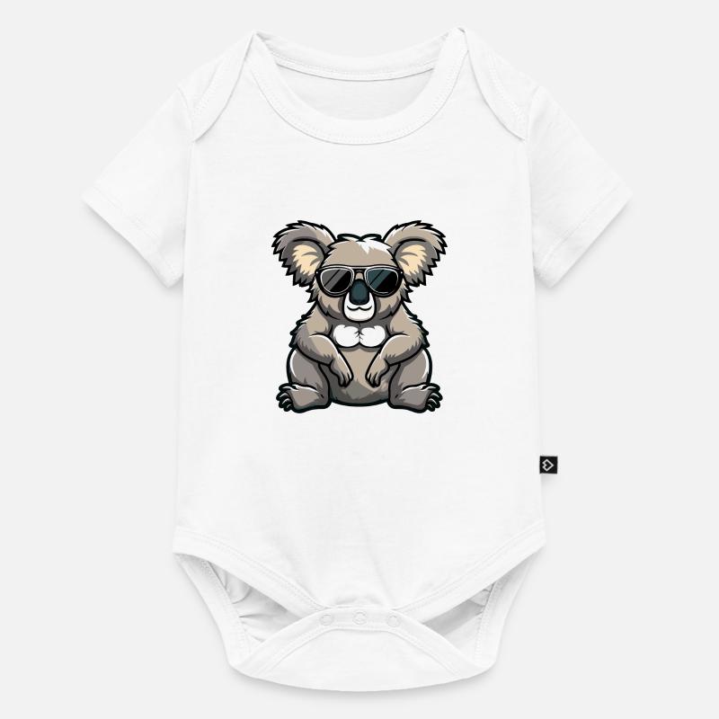 Koala Comic Cool - Baby Premium short-sleeve bodysuit - white
