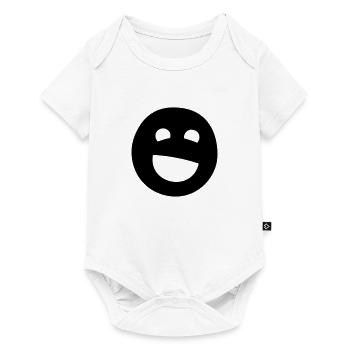 Ausgefuellt - Baby Premium Kurzarmbody - Weiß - Vorne