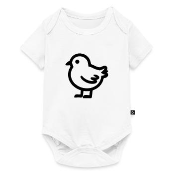 poussin - Body à manches courtes Premium Bébé - blanc - Devant