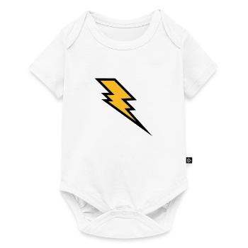 Lightning - Baby Premium short-sleeve bodysuit - white - Front
