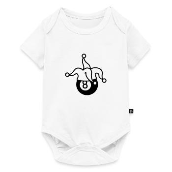 narrenacht - Baby Premium Kurzarmbody - Weiß - Vorne