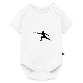 Fencer - Baby Premium short-sleeve bodysuit - white - Front