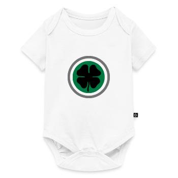 Flogging Molly Shamrock - Baby Premium Kurzarmbody - Weiß - Vorne