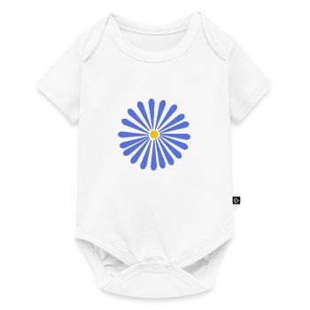 printemps bleu - Body à manches courtes Premium Bébé - blanc - Devant