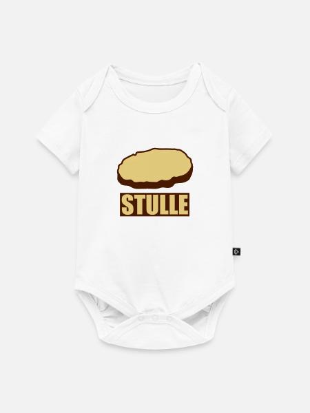 stulle_2c - Baby Premium Kurzarmbody - Weiß