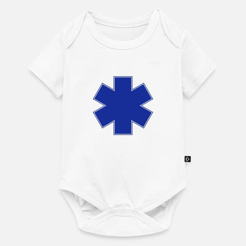 ambulancier logo - Body à manches courtes Premium Bébé - blanc