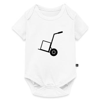 Sackkarre - Baby Premium short-sleeve bodysuit - white - Front