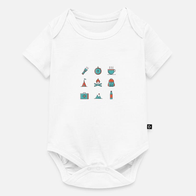 bougeotte - Body à manches courtes Premium Bébé - blanc