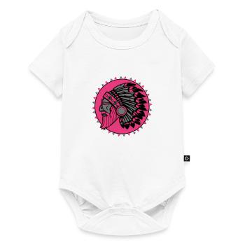 Beard indian - Baby Premium short-sleeve bodysuit - white - Front
