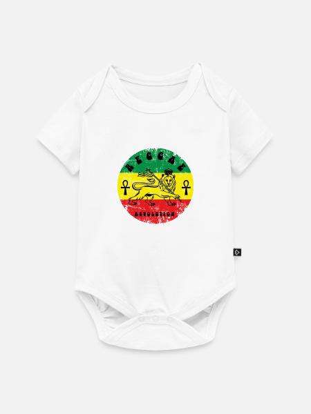 Reggae - Baby Premium Kurzarmbody - Weiß