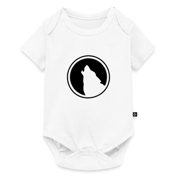 Wolf logo - Baby Premium short-sleeve bodysuit - white - Front