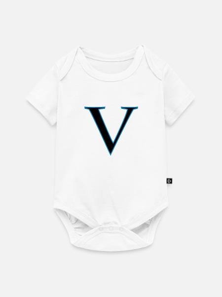 roman5 - Baby Premium Kurzarmbody - Weiß