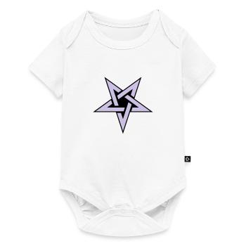 Pentagram__V005 - Baby Premium short-sleeve bodysuit - white - Front