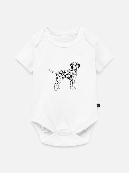 Dalmatian de - Baby Premium Kurzarmbody - Weiß