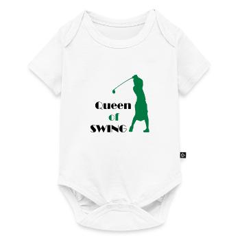 ola - Body de manga corta para bebés Premium  - blanco - delante