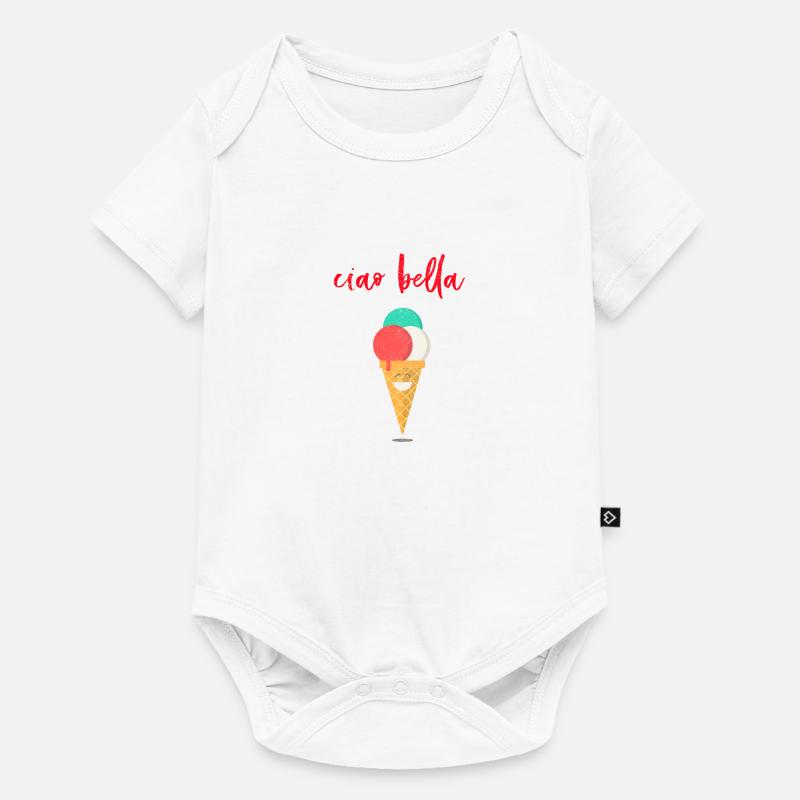 CIAO BELLA - Summertime - Body à manches courtes Premium Bébé - blanc