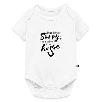 horses - Baby Premium short-sleeve bodysuit - white - Front