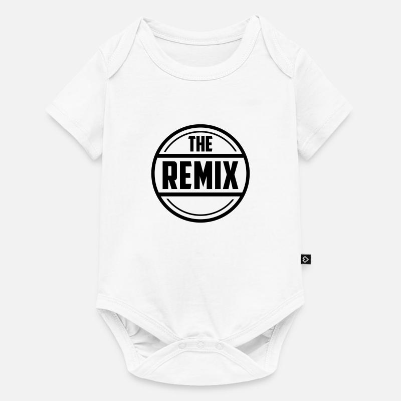The Remix - Body à manches courtes Premium Bébé - blanc