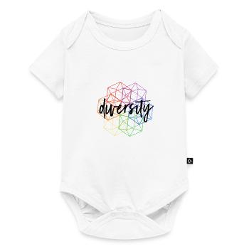 Diversity LGBT Gay Pride - Baby Premium short-sleeve bodysuit - white - Front