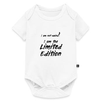not weird -> Limited Edition - Baby Premium short-sleeve bodysuit - white - Front