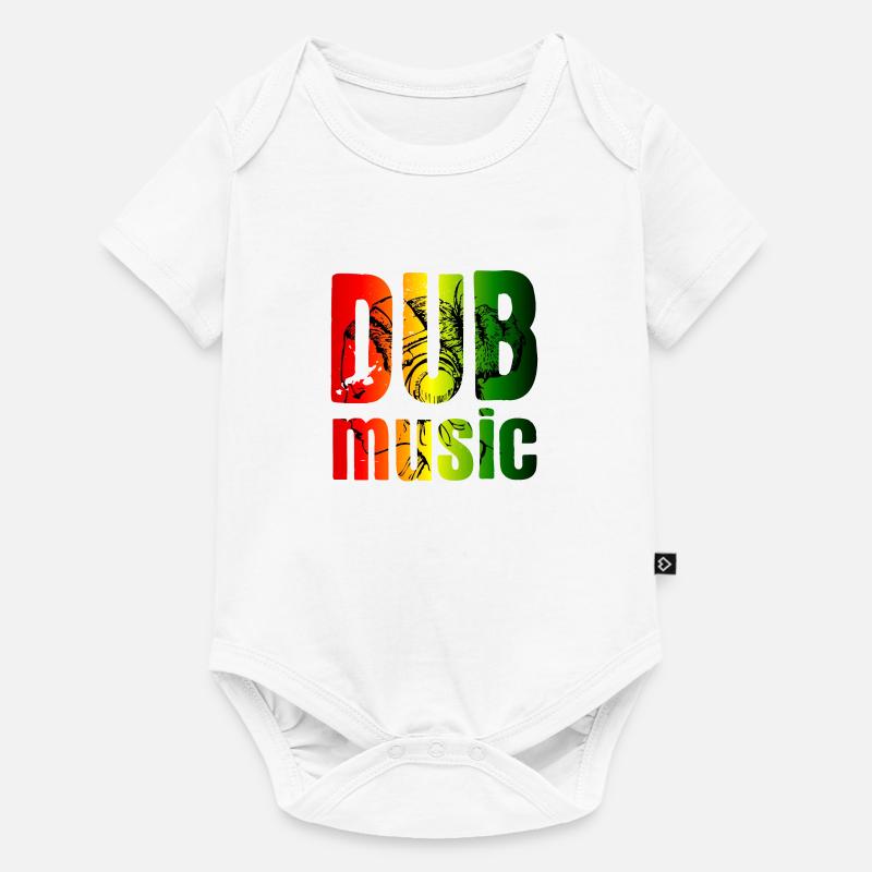 DUB - Body à manches courtes Premium Bébé - blanc