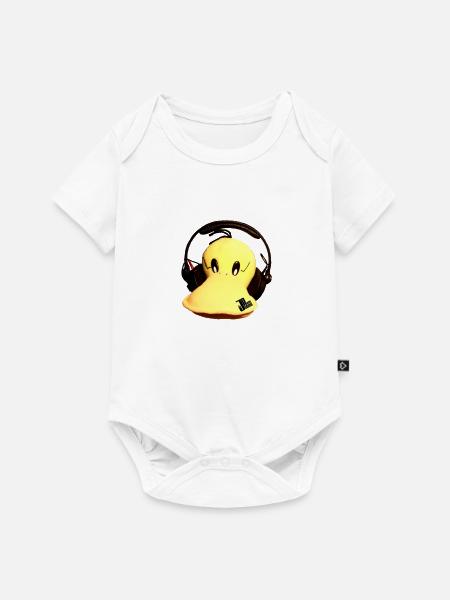 Jaques Raupé Ente - Baby Premium Kurzarmbody - Weiß