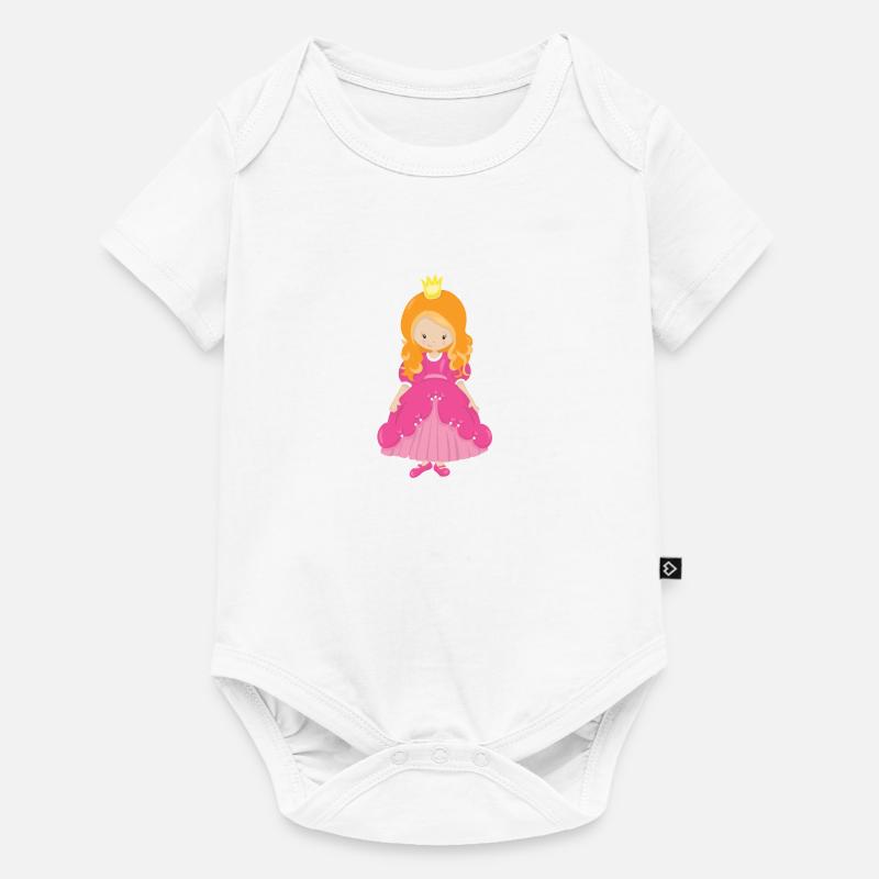 Princesse - Body à manches courtes Premium Bébé - blanc