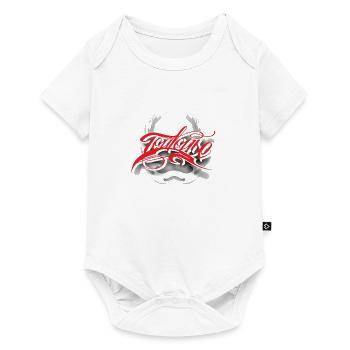Toulouse - Baby Premium Kurzarmbody - Weiß - Vorne